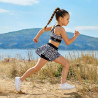 Set Gym Tonic crop top with shorts (6-14 years)