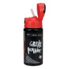 Water bottle aluminum with straw Spiderman 500ml