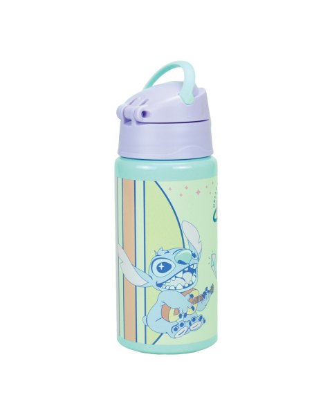 Παγούρι αλουμινίου με καλαμάκι Stitch 500ml