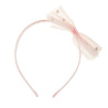 Hairband with bow and pearls