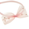 Hairband with bow and pearls