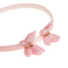 Hairband with decorative butterflies