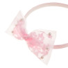 Hairband with bow and pearls