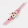 Easter Candle with pink decorative eye