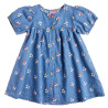 Denim dress with embroidery (12 months-5 years)