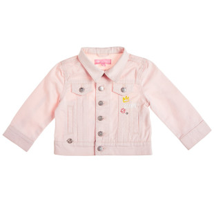 Denim jacket 100% cotton with prints (12 months-5 years)