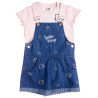 Denim overall Hello Kitty with top (12 months-8 years)