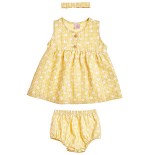 Dress with underwear and headband (3 months-2 years)