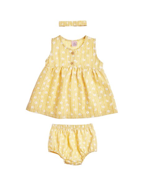 Dress with underwear and headband (3 months-2 years)