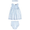 Dress with slip and headband (6 months-3 years)