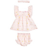 Set dress with slip and headband (3-18 months)