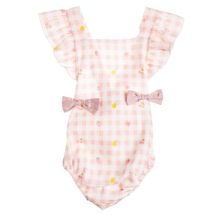 Babygrow with cross back design (1-12 months)