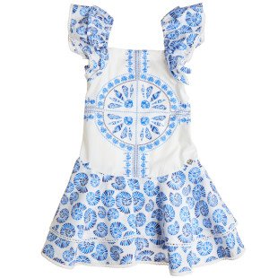 Dress with embroidered details (6-14 years)