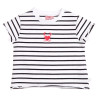 Top with stripes and embroidery (6-16 years)