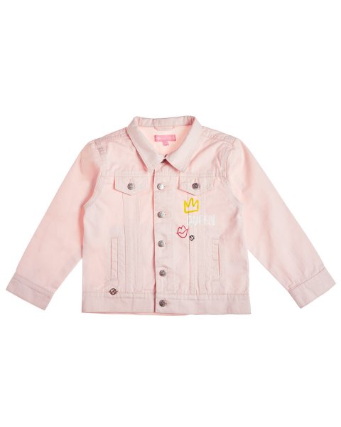 Denim jacket with prints (6-14 years)