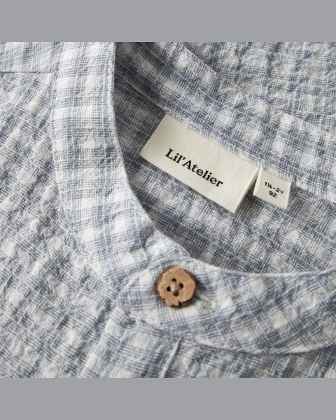 Πουκάμισο Lil'Atelier organic cotton (2-7 ετών)