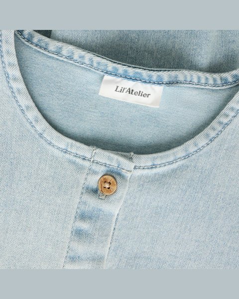Denim dress Lil'Atelier with pockets (2-7 years)
