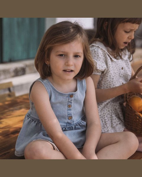 Μπλούζα τζιν Lil'Atelier (2-7 ετών)