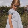 Φόρεμα Lil'Atelier 100% organic cotton με διάτρητα κεντήματα (2-7 ετών)
