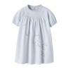 Φόρεμα Lil'Atelier 100% organic cotton με διάτρητα κεντήματα (2-7 ετών)