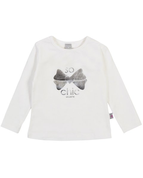 Long sleeve top with foil print (3-18 months)