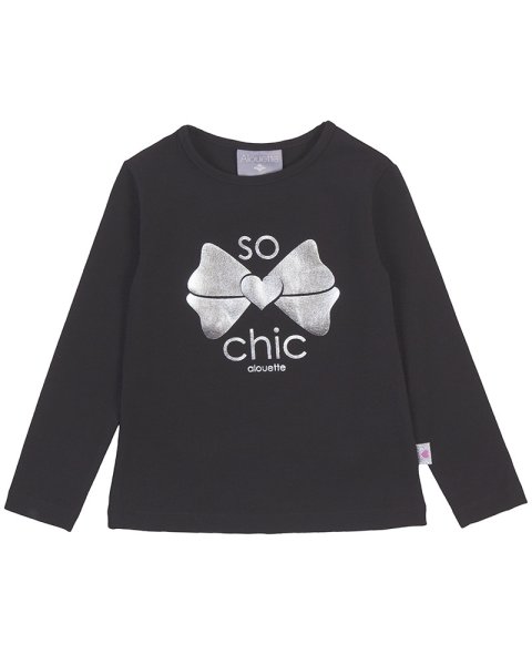 Long sleeve top with foil print ( 2-5 years)