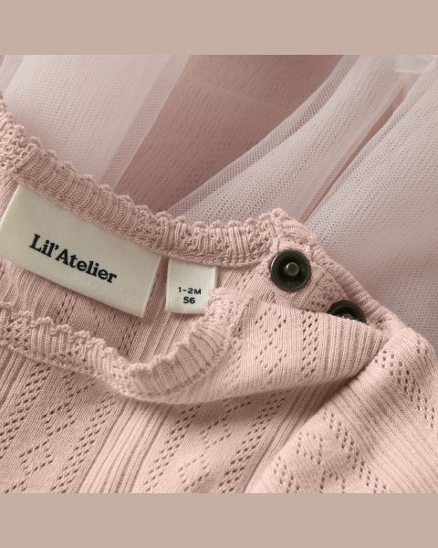 Φόρεμα Lil'Atelier 100% organic cotton με φορμάκι εσωτερικά (1-18 μηνών)