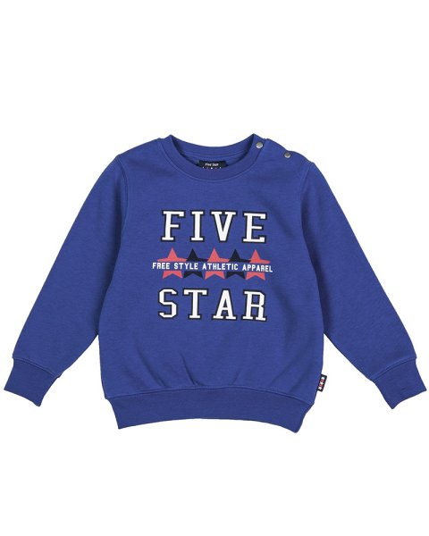 Σετ Φόρμας Five Star μπλούζα με τύπωα και παντελόνι με κορδόνι (Αγόρι 9 μηνών-5 ετών)