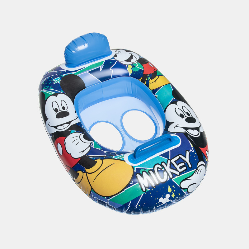 Inflatable swimming ring with float seat Disney Mickey Mouse