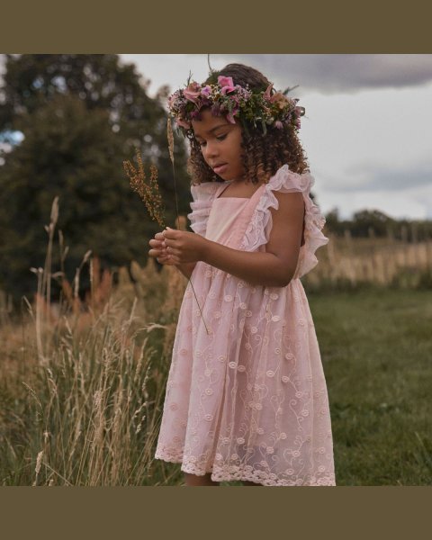 Dress Lil'Atelier with embroidery (2-7 years)