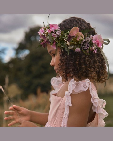 Dress Lil'Atelier with embroidery (2-7 years)