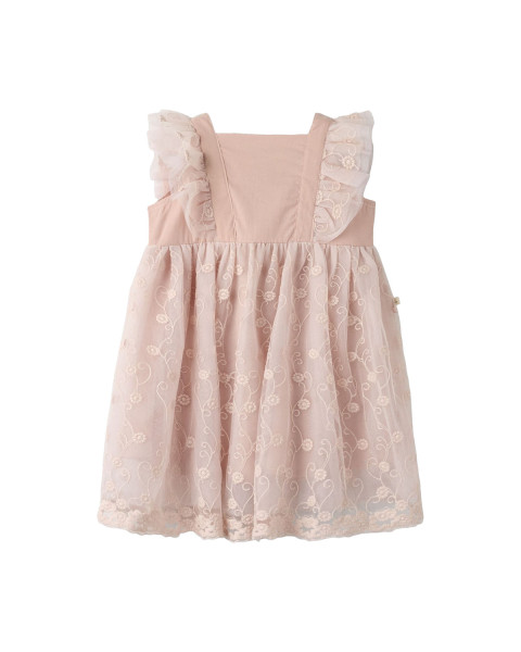 Φόρεμα Lil'Atelier με κεντήματα (2-7 ετών)
