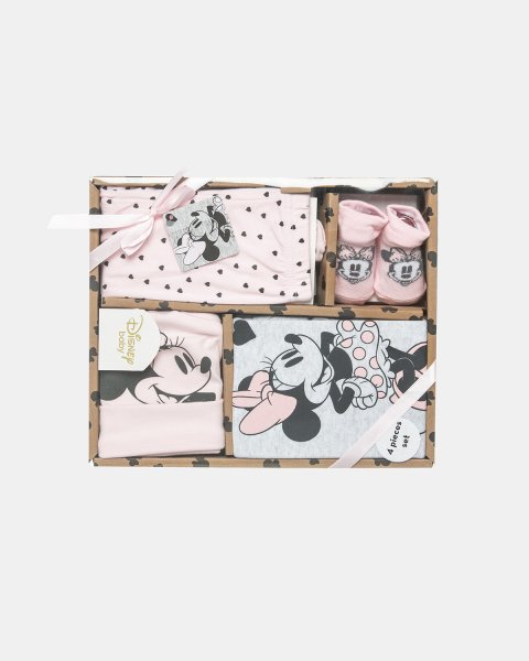Σετ Disney Minnie Mouse 4 τεμάχια (0-3 μηνών)