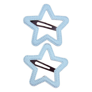 Hair clip denim