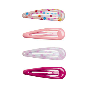 Hair clip with print