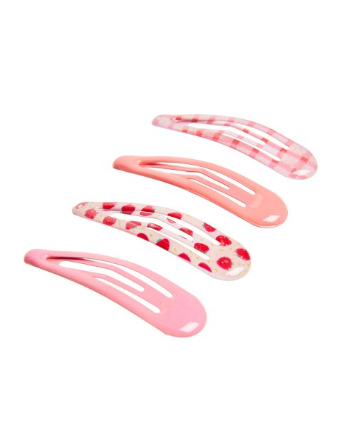 Hair clip with print