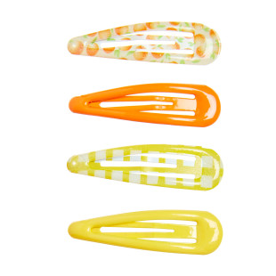 Hair clip with print