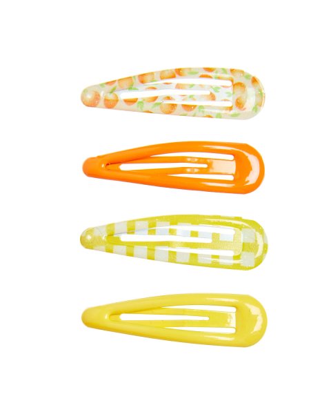 Hair clip with print