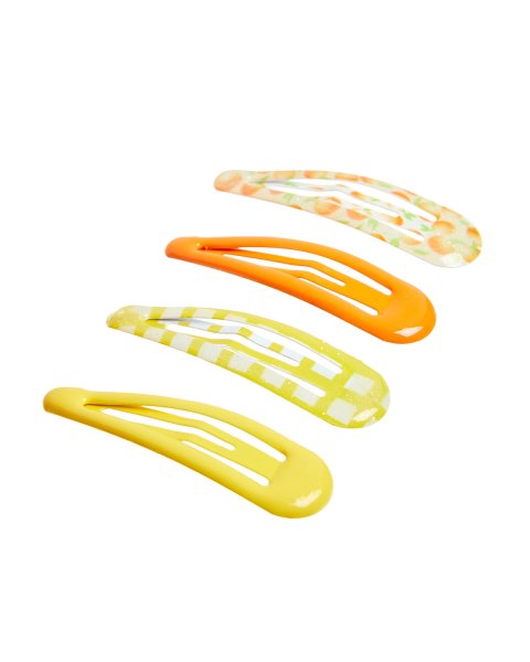 Hair clip with print