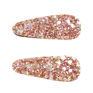 Κλιπ μαλλιών με glitter