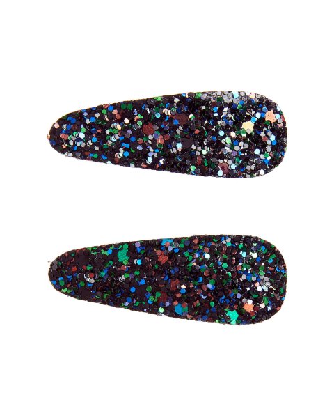 Hair clip with glitter