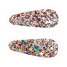 Hair clip with glitter