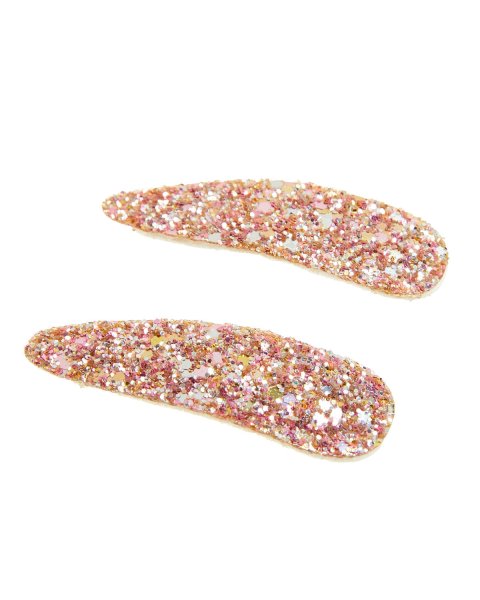 Κλιπ μαλλιών με glitter