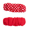 Hair clip with fabric