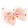 Hair clip with tulle bow