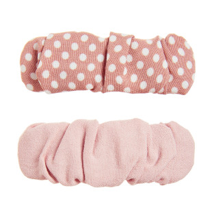 Hair clip with fabric