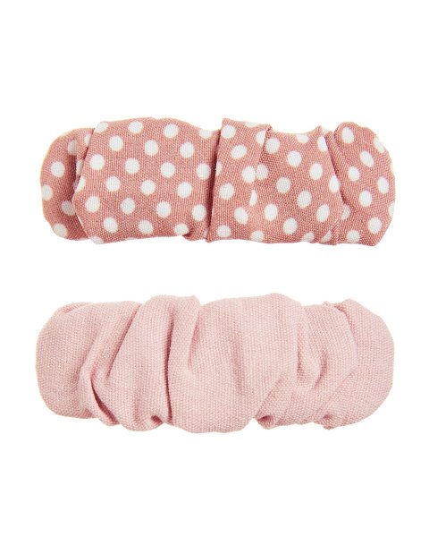 Hair clip with fabric