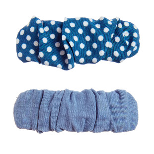 Hair clip with fabric