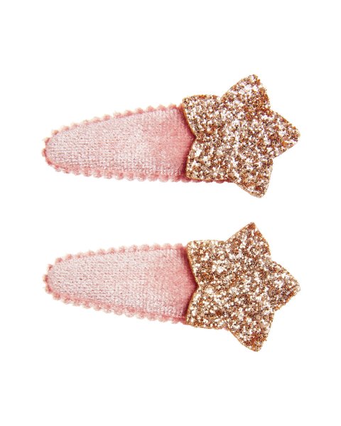 Hair clip with glitter