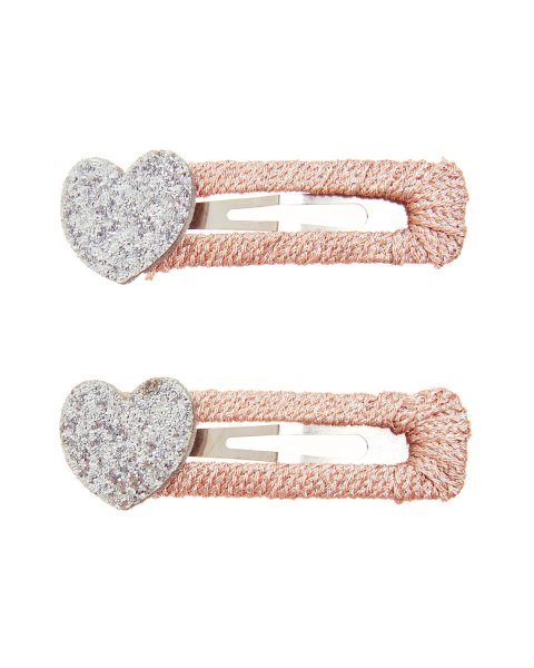 Hair clip with glitter